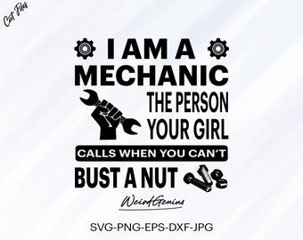 Mechanic Quotes SVG, Funny Mechanic Meme, Cricut Cut File (Digital Download)