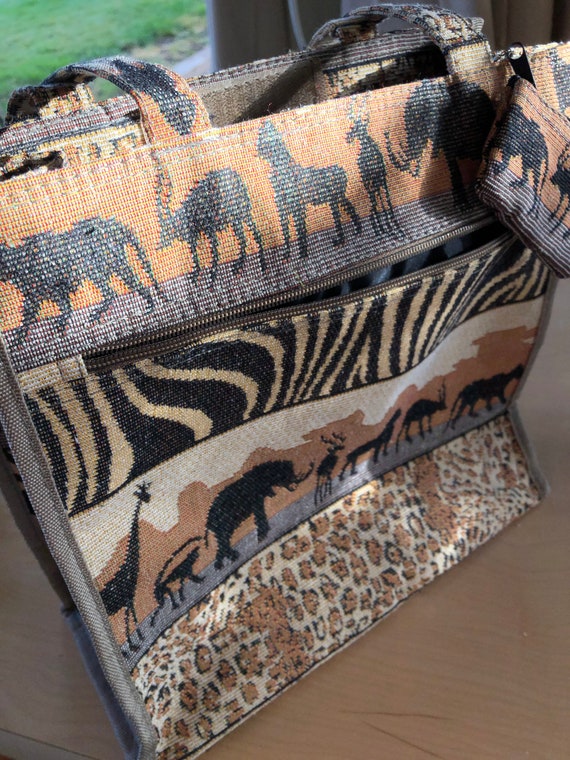 tapestry vintage safari animal Gem