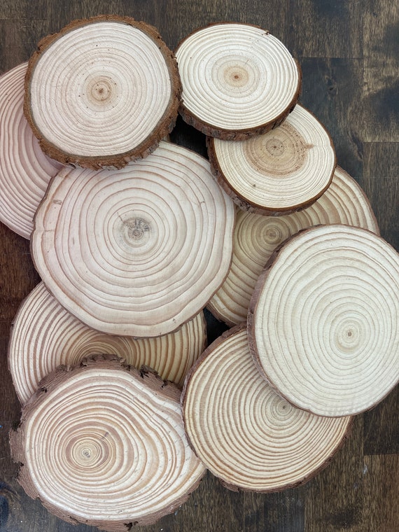 Custom Natural Log Wood Plaque
