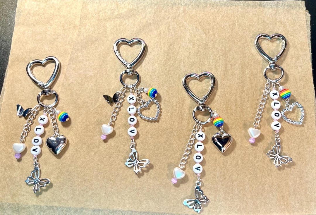XLOV Keychains |handmade Kpop Bag Charm - Etsy