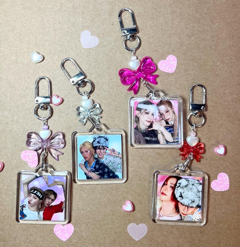 Idol Keychains XLOV Kpop Idol Photo Keychain - Etsy