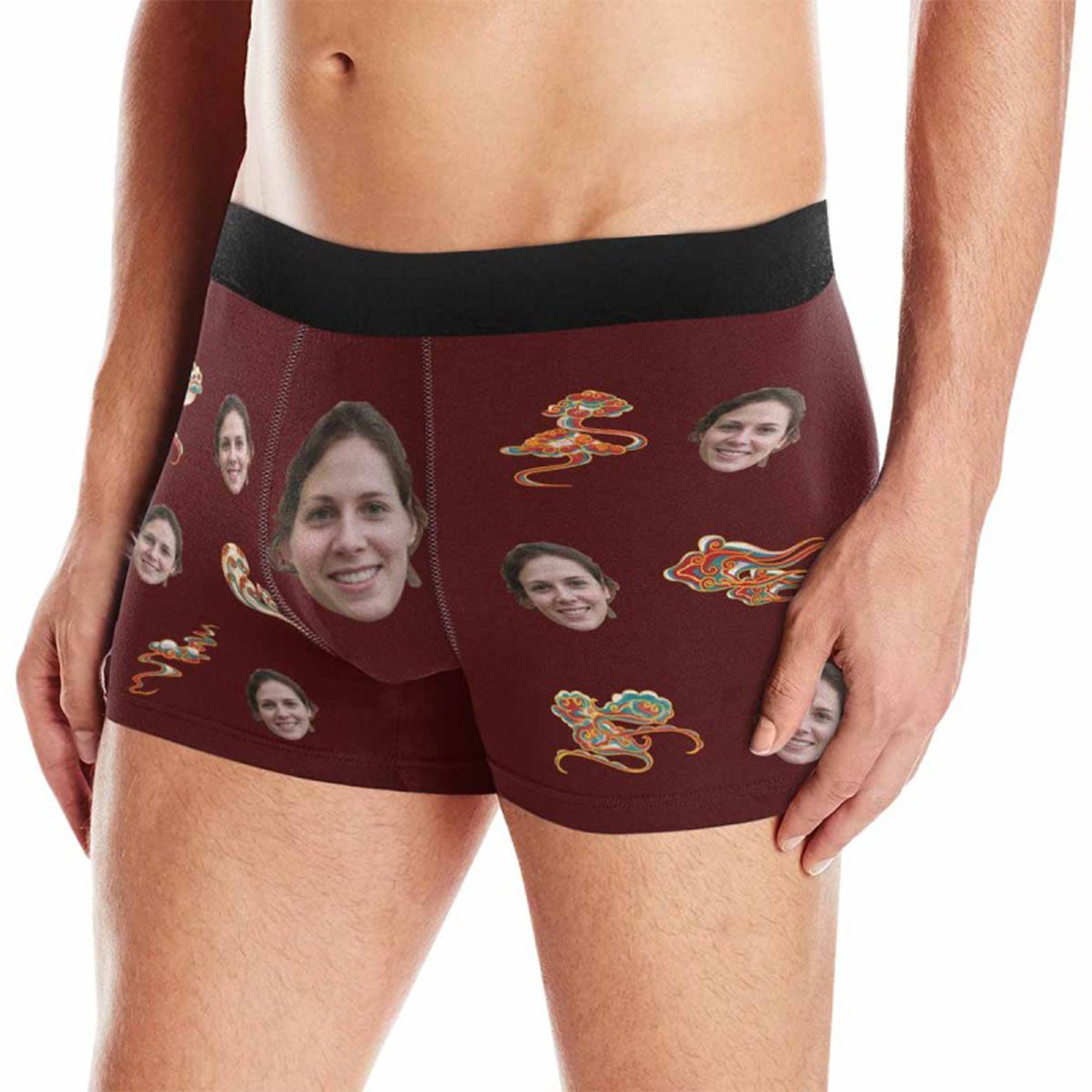 Mens Customized Funny Boxer Briefs Boyfriends Unique Etsy