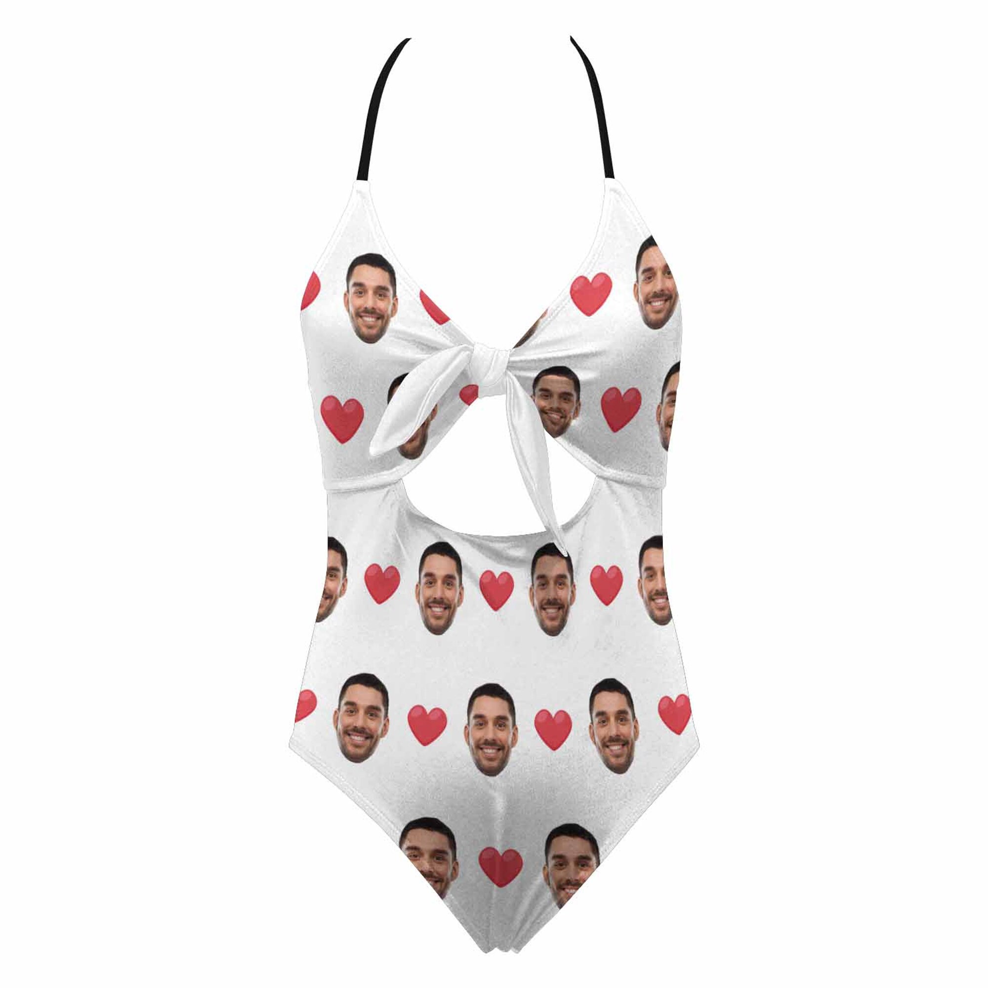 Custom Face Swimsuit Funny Personalize Photo Beachwear One Etsy UK