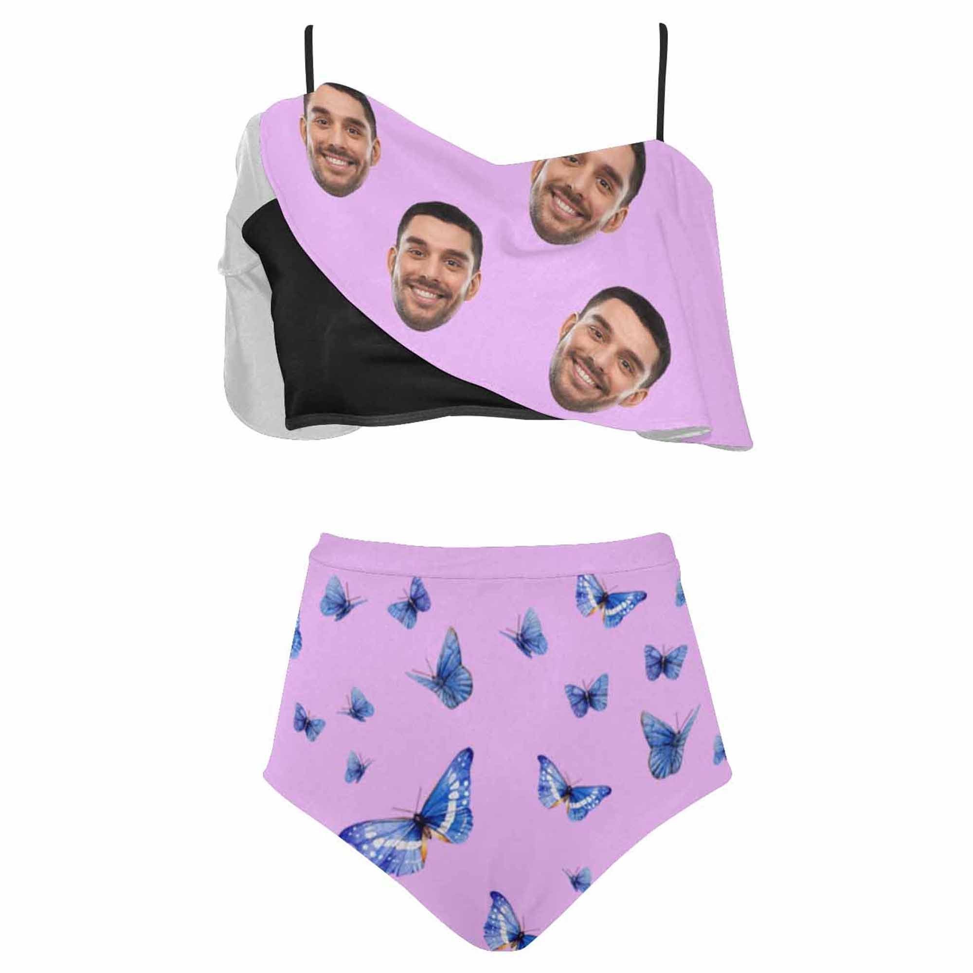 Custom Face Swimsuit Funny Personalized Photo Bathing Suit Etsy UK