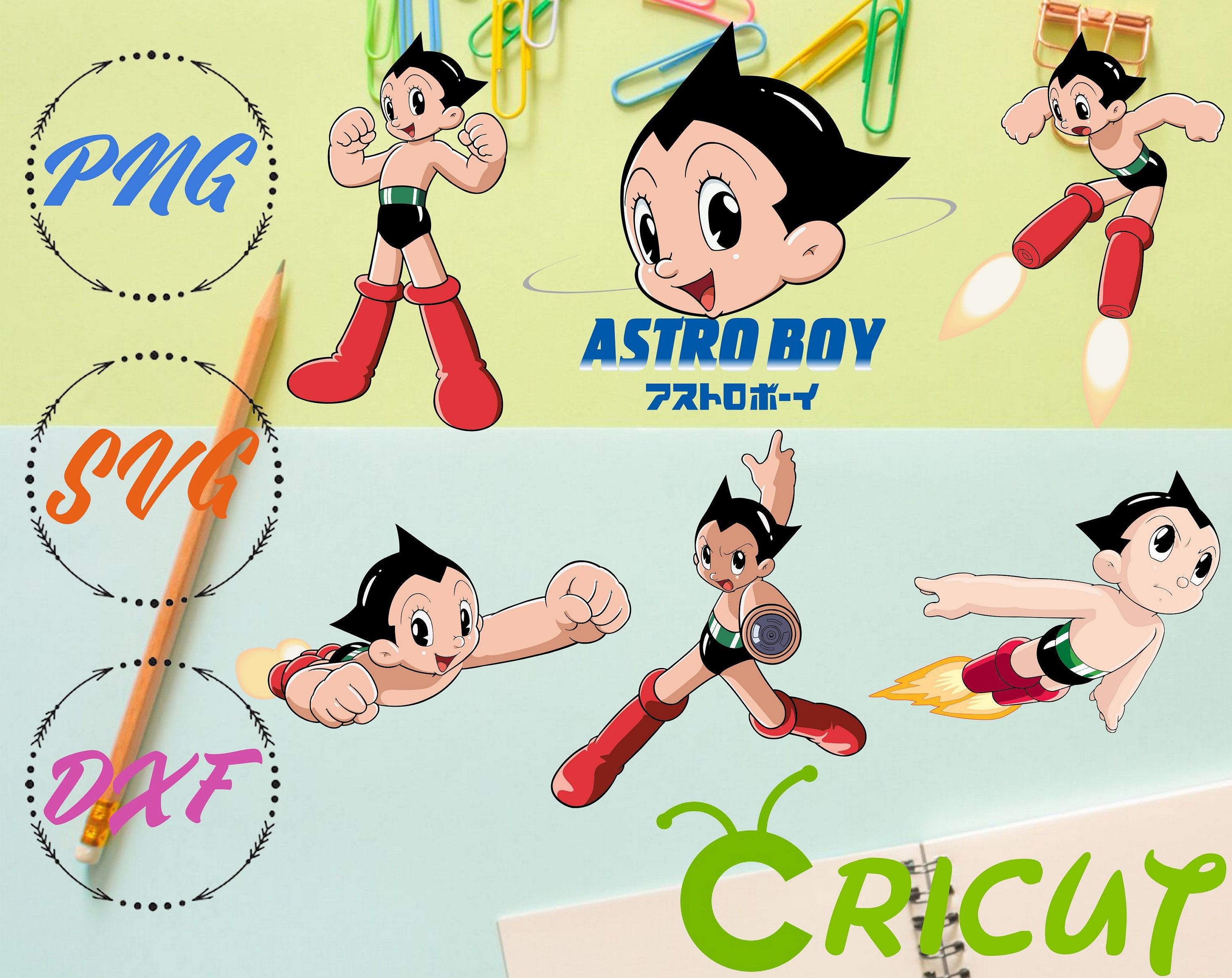 Download Astro Boy Svg Dxf Png Astro Boy Bundle Svg Astro Boy Comic Cricut Image File Vector Digital