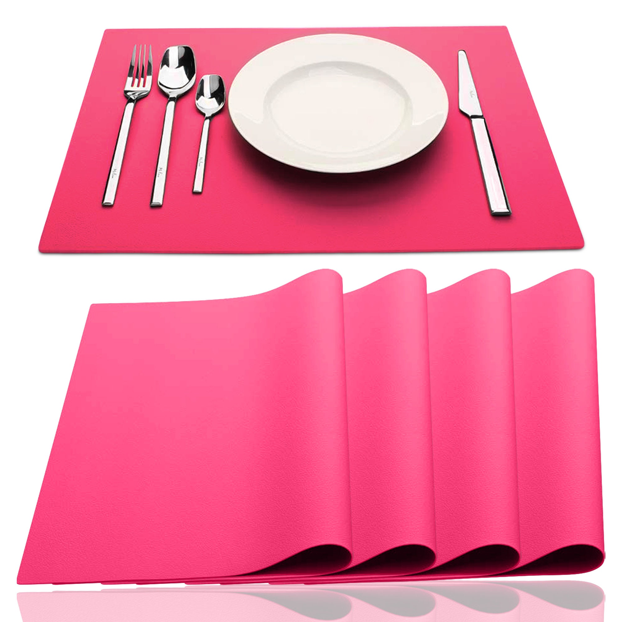 Silicone Placemats Placemats Set of 4 Waterproof Washable Etsy