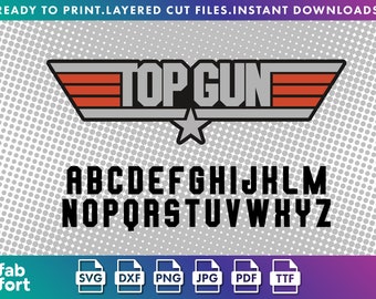 Top Gun Svg Etsy Top Gun Svg Etsy