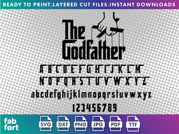 the godfather font maker the godfather font maker