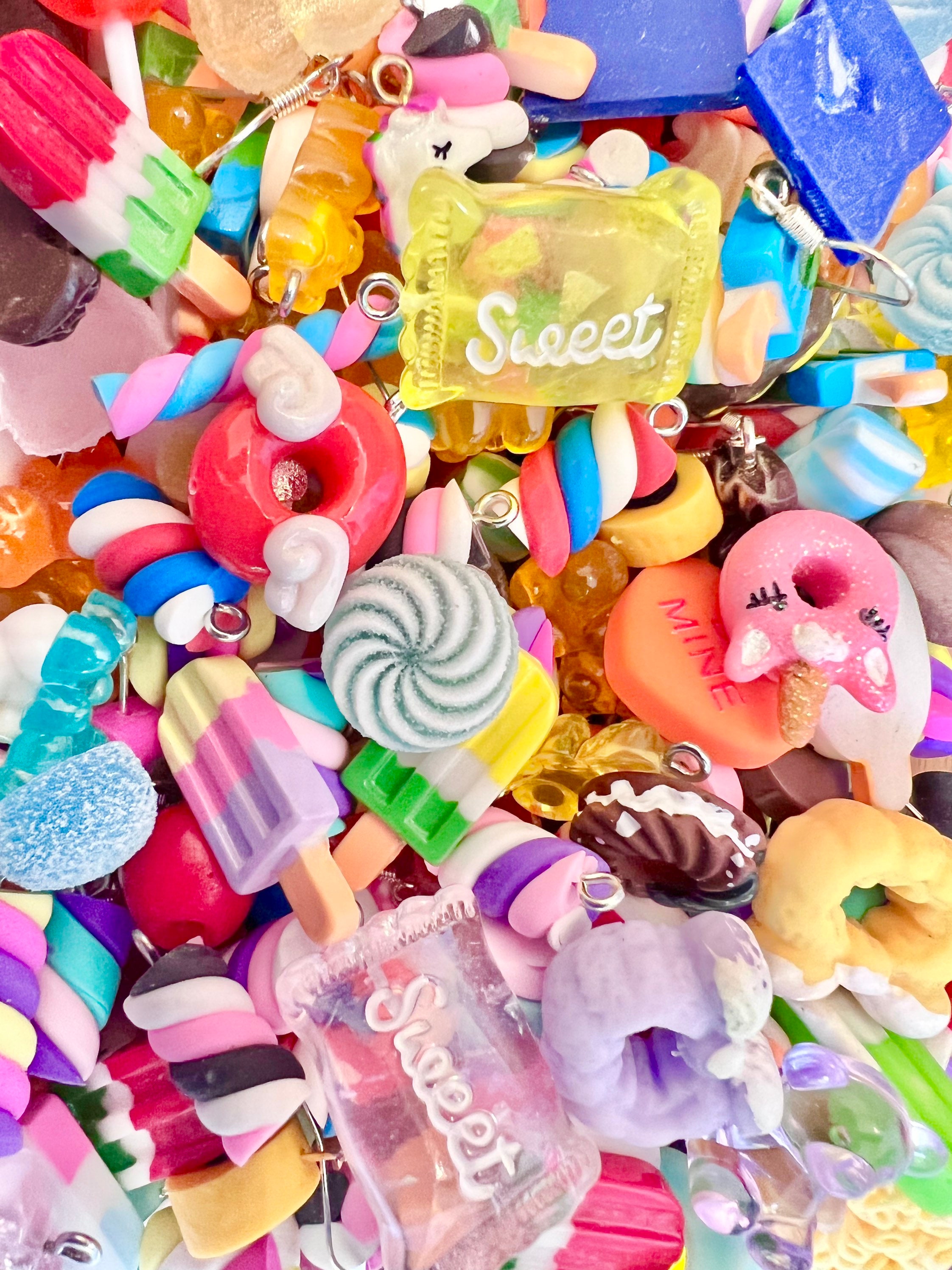 Pick & Mix Sweet Dangle Earrings, super cute, quirky, fun and funky #love sweets and candy