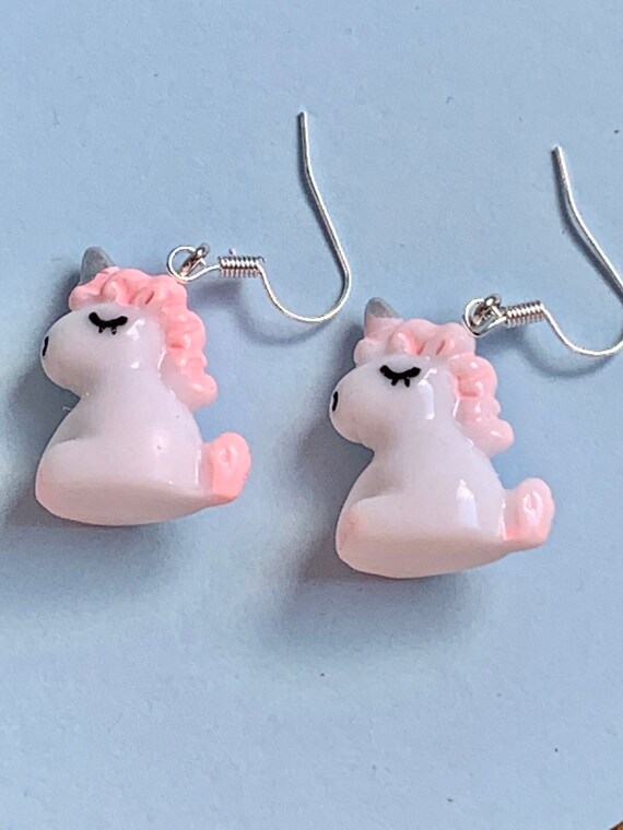 Unicorn Kids Earrings  Sapphire Sorbet Kids Jewellery Boutique