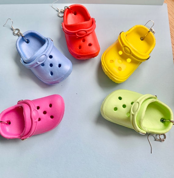 Croc Shoe Mini dangle Earring fun funky quirky and Etsy