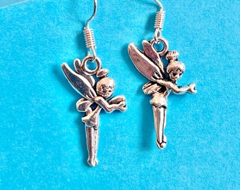 Woodland Fairy Angel Dainty Mystical dangle earrings cute