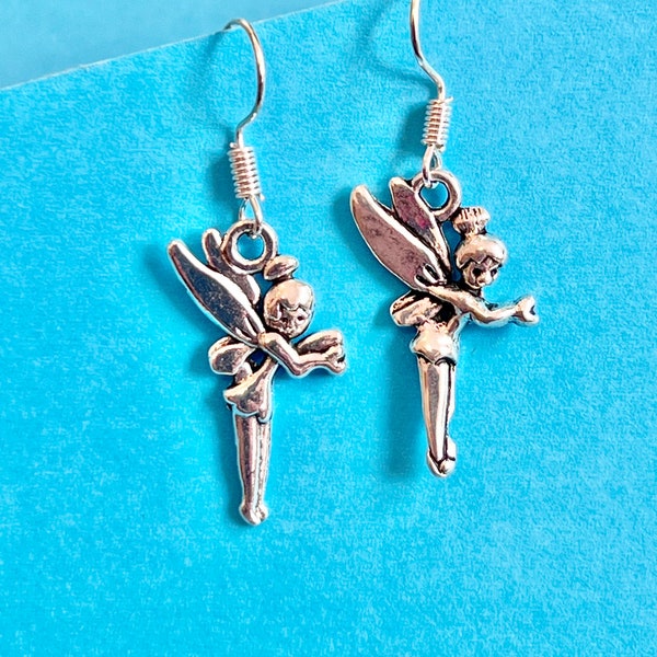 Woodland Fairy Angel Dainty Mystical dangle earrings cute