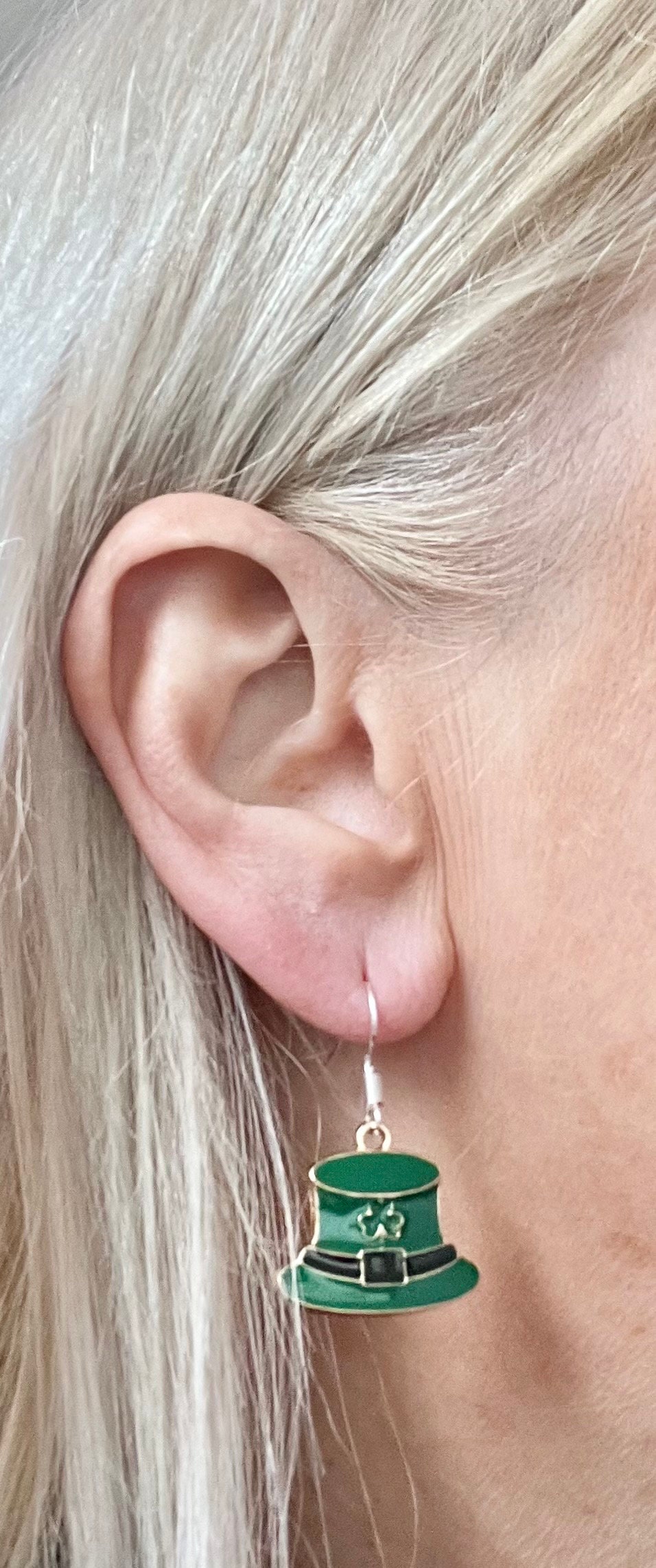 Pretty Tibetan Silver Leaf Dangle Earrings – Handmade, Hook Closure, New With Tags