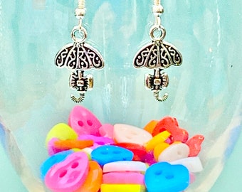 Boucles d'oreilles pendantes parapluie pluie