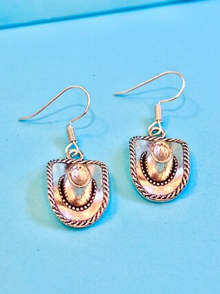 Orecchini Pendenti A Forma Di Stivali Western, In Smalto E Lega Di Zinco, Bohémien Per Donna, Accessori Per Concerti Country E Feste A Tema, 5x2,3 Cm
