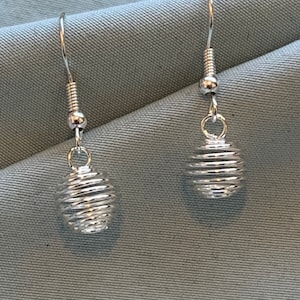 Spring Ball dangle earrings, cute and dainty, birthday present