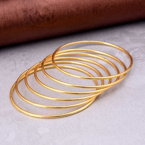 Conjunto de 6 pulseiras, pulseiras de designer, pulseiras empilháveis, pulseiras de latão, Semanario, pulseira empilhável, pulseiras de 7 dias, pulseiras finas e brilhantes