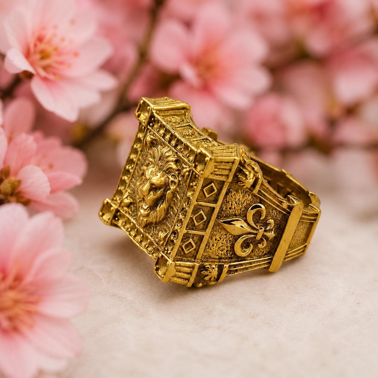Versace Lion Ring - Etsy Israel