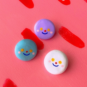 glücklich Pin