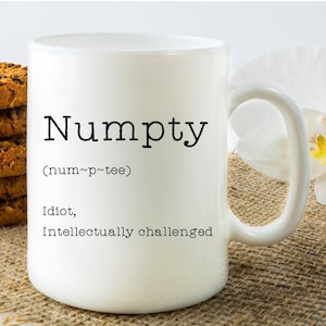 Auld Scots Words - Numpty