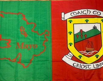 Kildare GAA Official 5 x 3 FT Flag Crested Irish Gaelic Football Hurling 