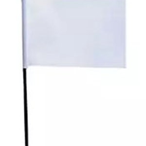 Plain Orange 6" x 4" Hand Waving Flag Plain Orange 6" x 4" Hand Waving Flag