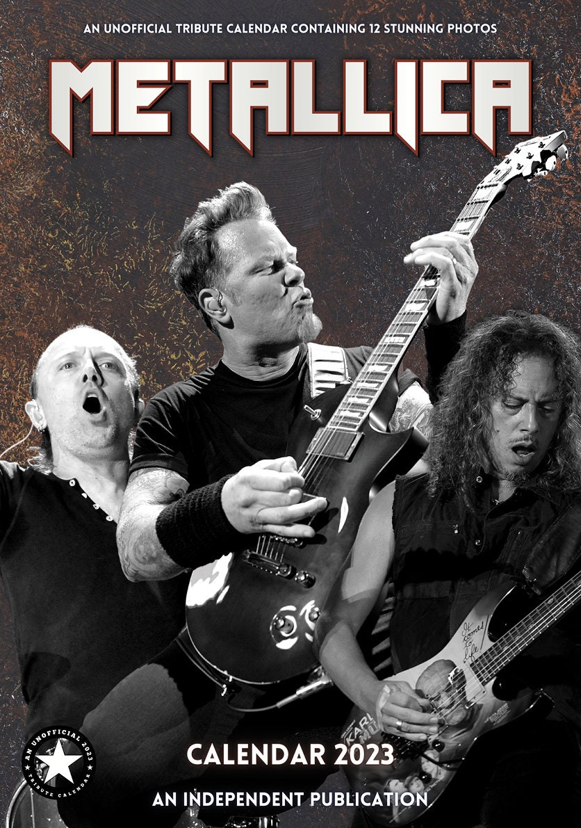 Heavy Metal Calendar Etsy Australia