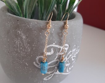 Dangle Earrings Turquoise Jewelry