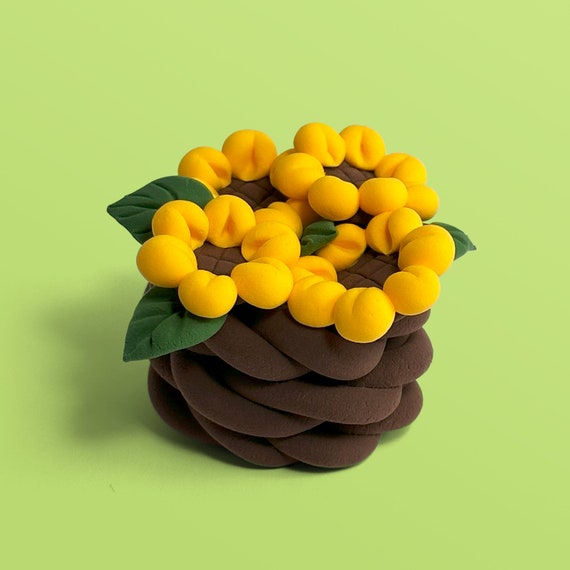 20+ DIY Beautiful Polymer Clay Flower Step By Step - Art & Craft