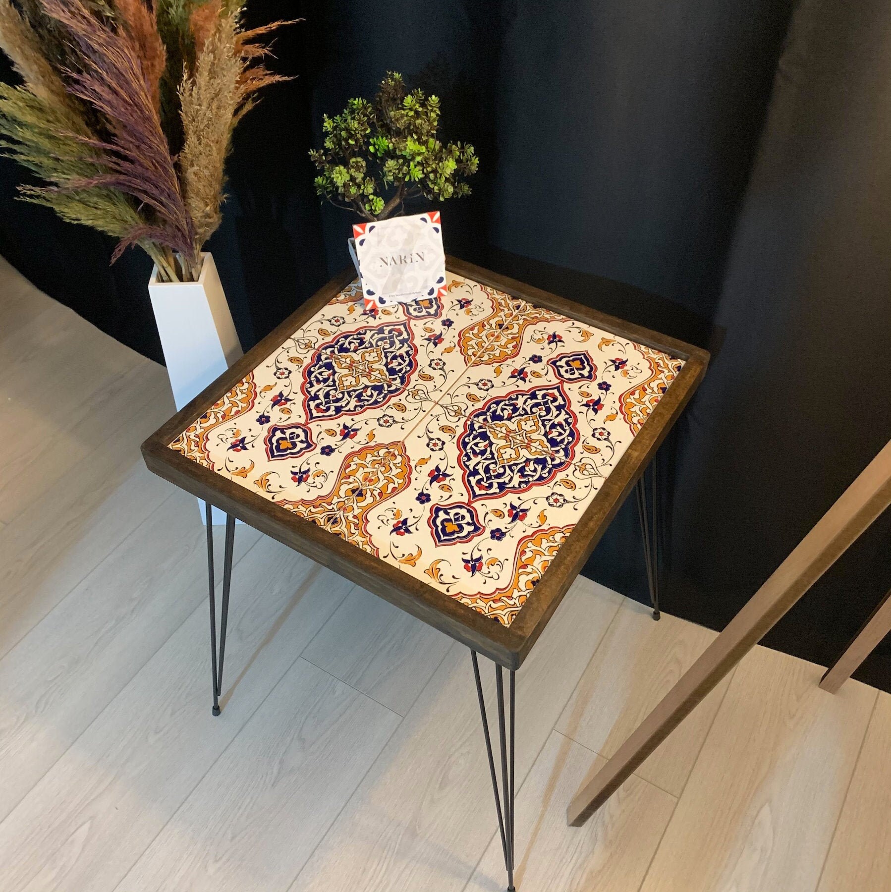 CERAMIC SIDE TABLE Modern Side Table Tiled Side Table Etsy UK