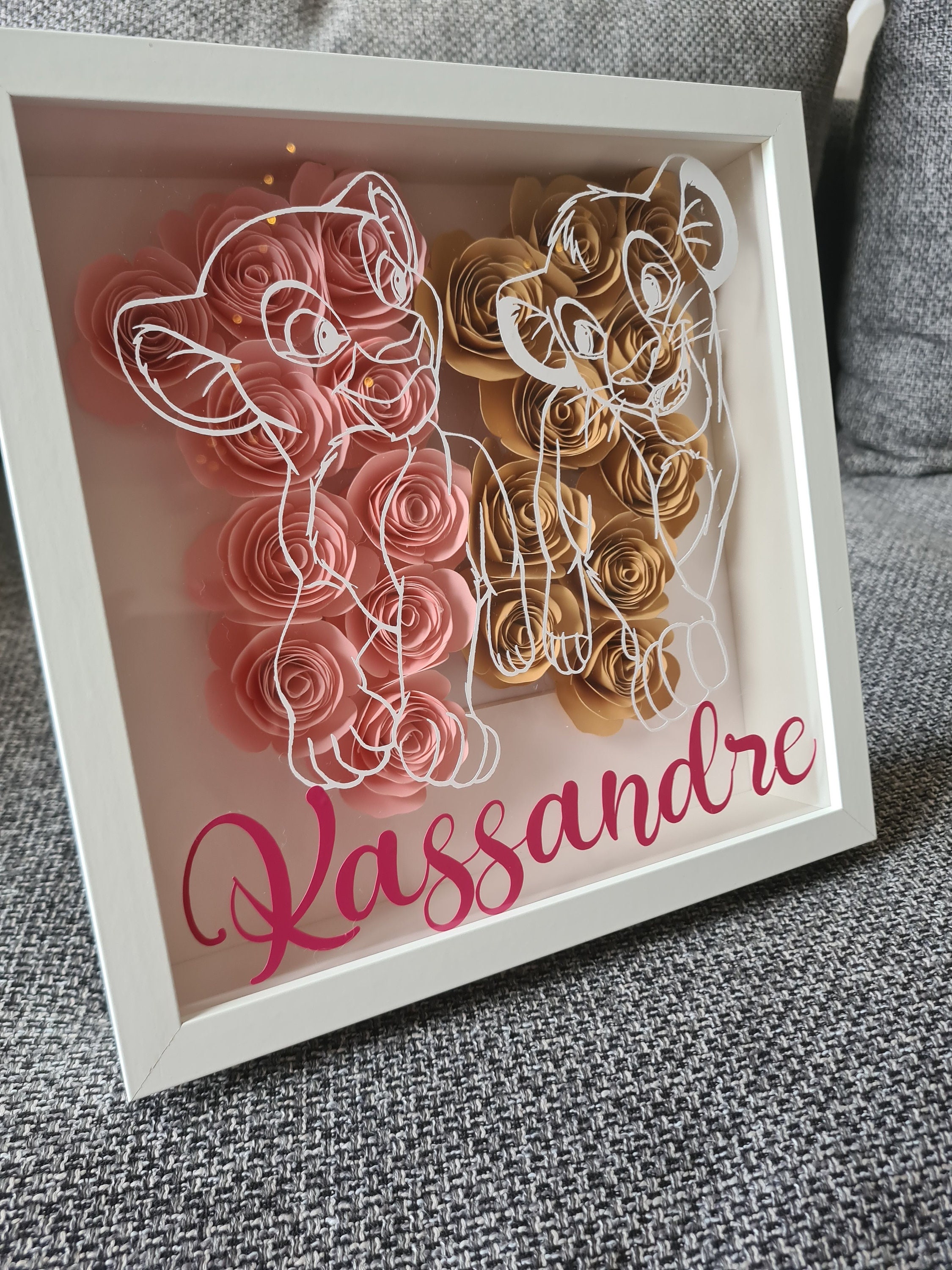 Cadre Vitrine Personnalisable