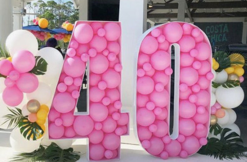 Giant 09 Balloon Mosaic PRECUT Kits 3ft Tall Foam Board DIY Etsy Canada