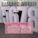 1ft - 5ft Mosaic All Numbers (0-9) 3FT/5FT All letters (A-Z) | 0 1 2 3 4 5 6 7 8 9 | Balloon Template Giant Frame | FREE Guide DOWNLOAD NOW! 