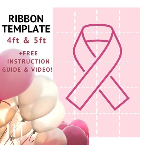 Cancer Awareness Balloon Ribbon – Balloonscharlotte