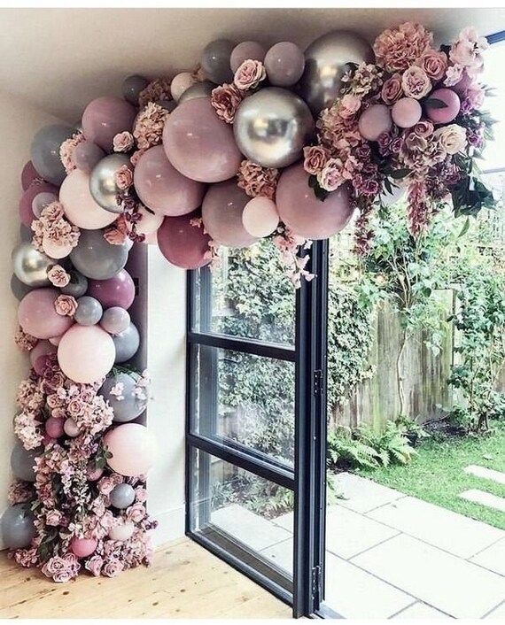 150pcs DIY Balloon Garland & Arch Kit Dusty Purple Etsy Canada