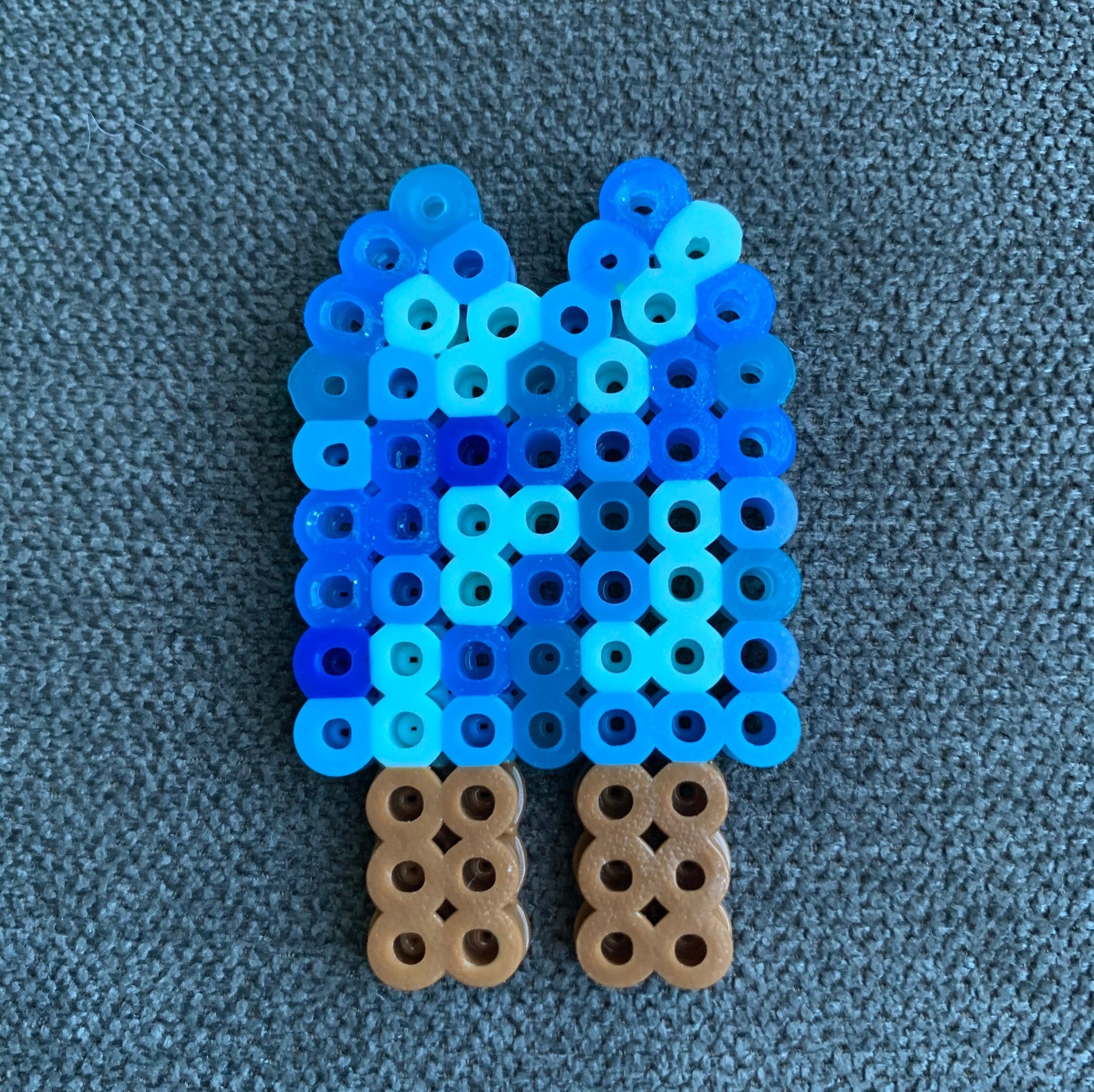 Perler bead Double Popsicle Etsy