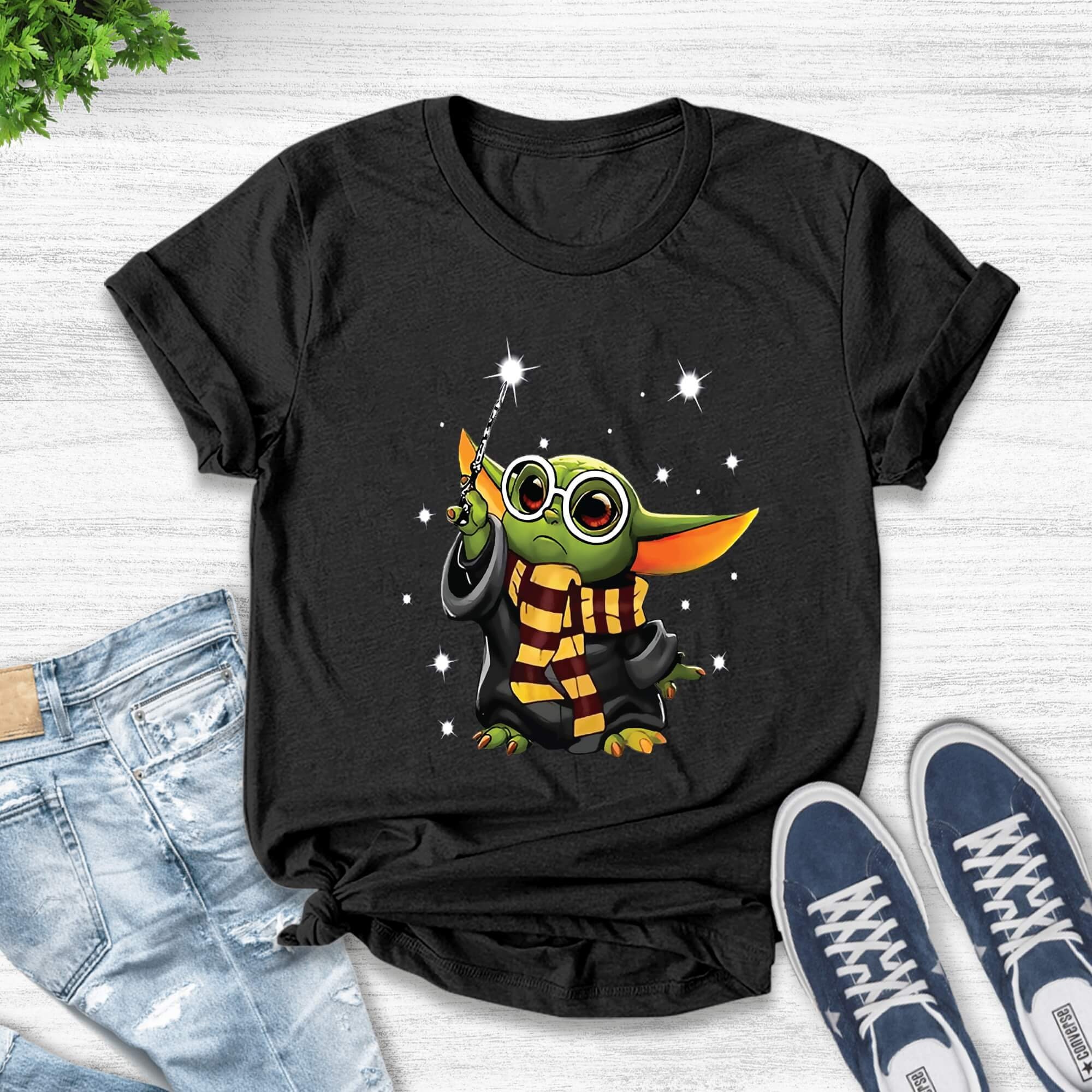 Baby Yoda TShirt Star Wars Shirts Baby Alien Shirt Yoda Etsy