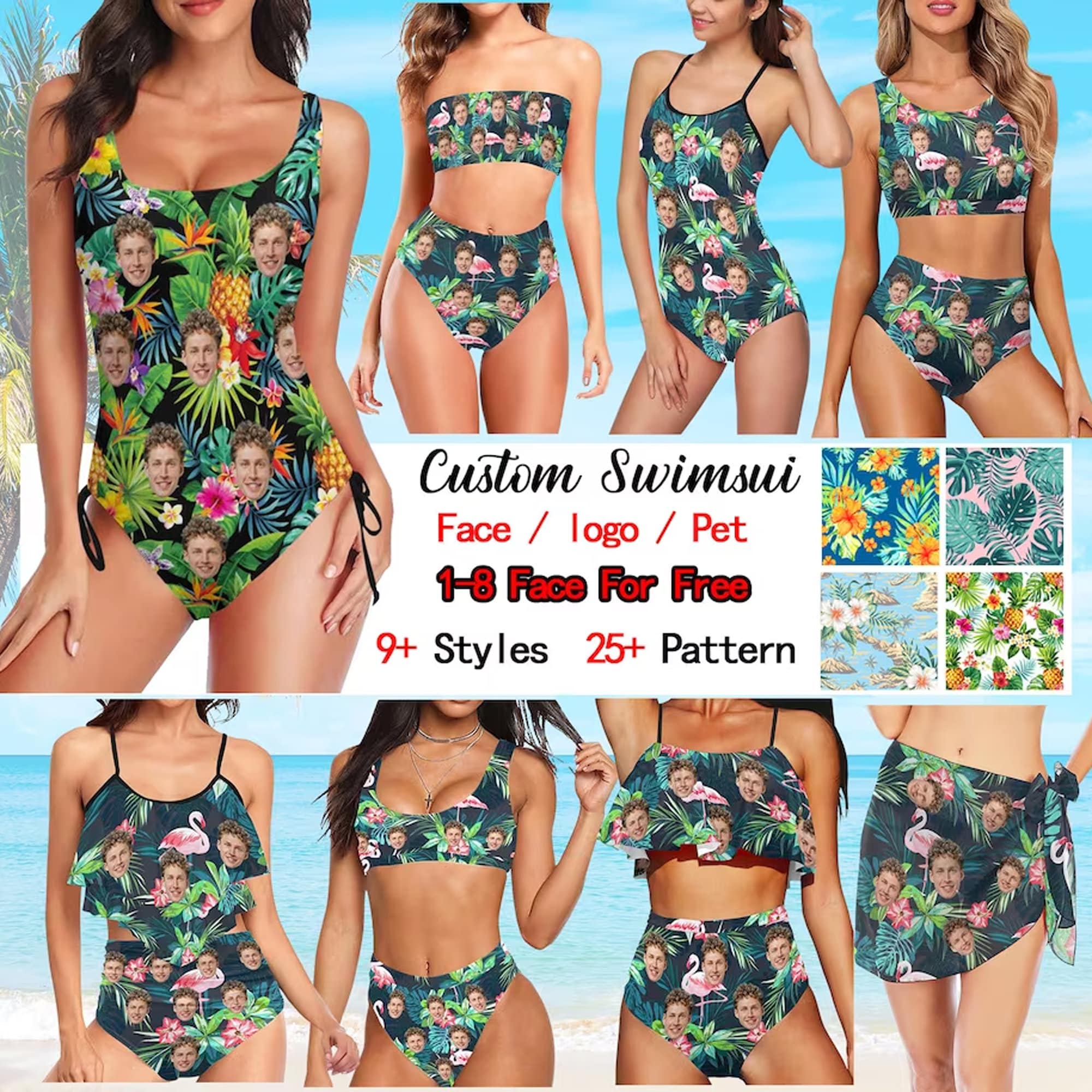 Custom Design Woman Sexy Bikini Girl Fitness Two Piece Fitness Swimsuit  Lady - China Plus Size Swimwear and Bathing Suits price