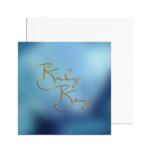 Petite Baby Boy Card