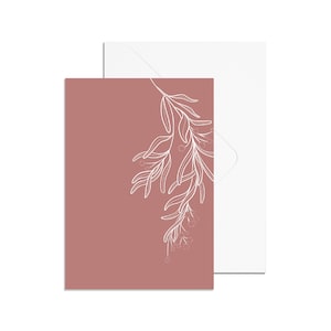 A6 Wattle Card