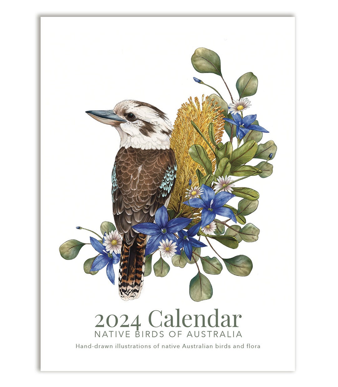 2024 Australian Native Bird Wall Calendar Etsy Australia