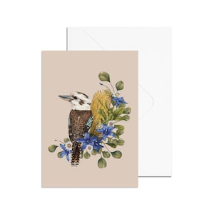 A6 Laughing Kookaburra Card