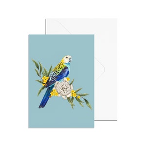 A6 Pale-Headed Rosella Card