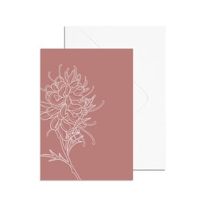 A6 Grevillea Card