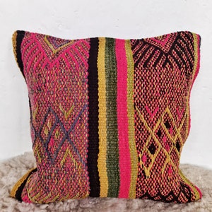 Handmade Peruvian colorful Cushion Covers / Boho Pillowcase/ Frazada cover/ Choose the one you want!