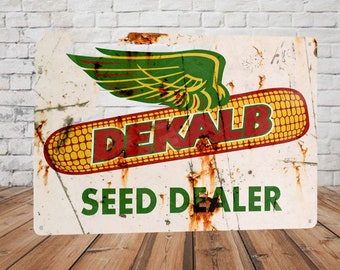 Spartan Quality Feeds Metal Garden Kitchen Farm Tin Sign