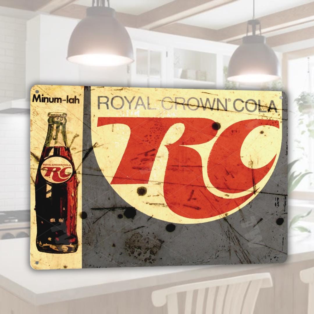 Royal Crown Cola Vintage Sign - Etsy