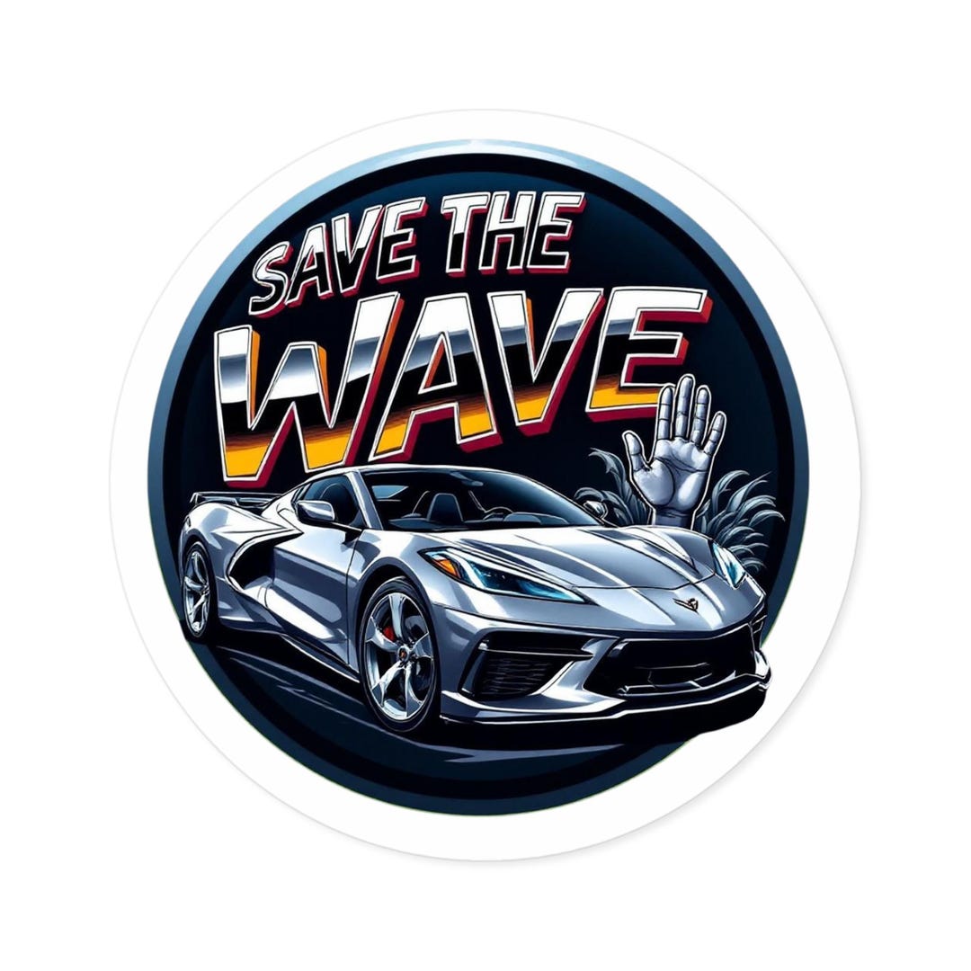 Corvette Sticker C8 Corvette Decal 8th Gen Corvette Window Gift for ...