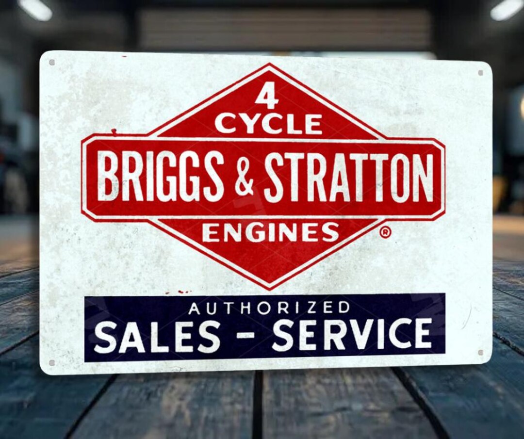 Small R Engine Shop Sign Gasoline Motor Tin Sign Retro Garage Decor for Men Wall Art Gift ...